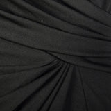 Medium Eleni Elias Black Formal Evening Gown Sleeveless Dress with Train