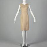 Small 1960s Bonwit Teller Twill Day Dress