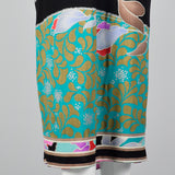 1980s Leonard Paris Silk Jersey Printed Dress