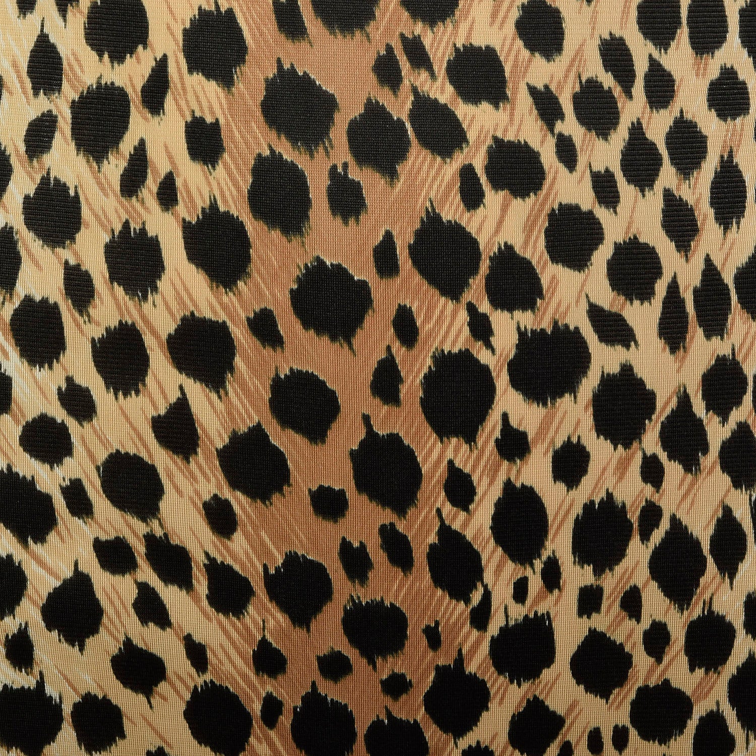 Medium 1970s Leopard Print Dress Long Sleeve Maxi
