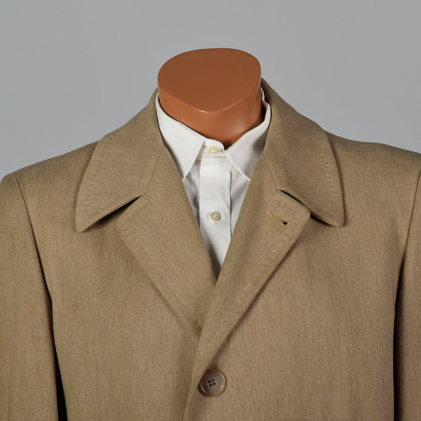 1950s Mens Tan Wool Winter Coat – Style & Salvage