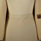 1940s Beige Two Piece Skirt Suit