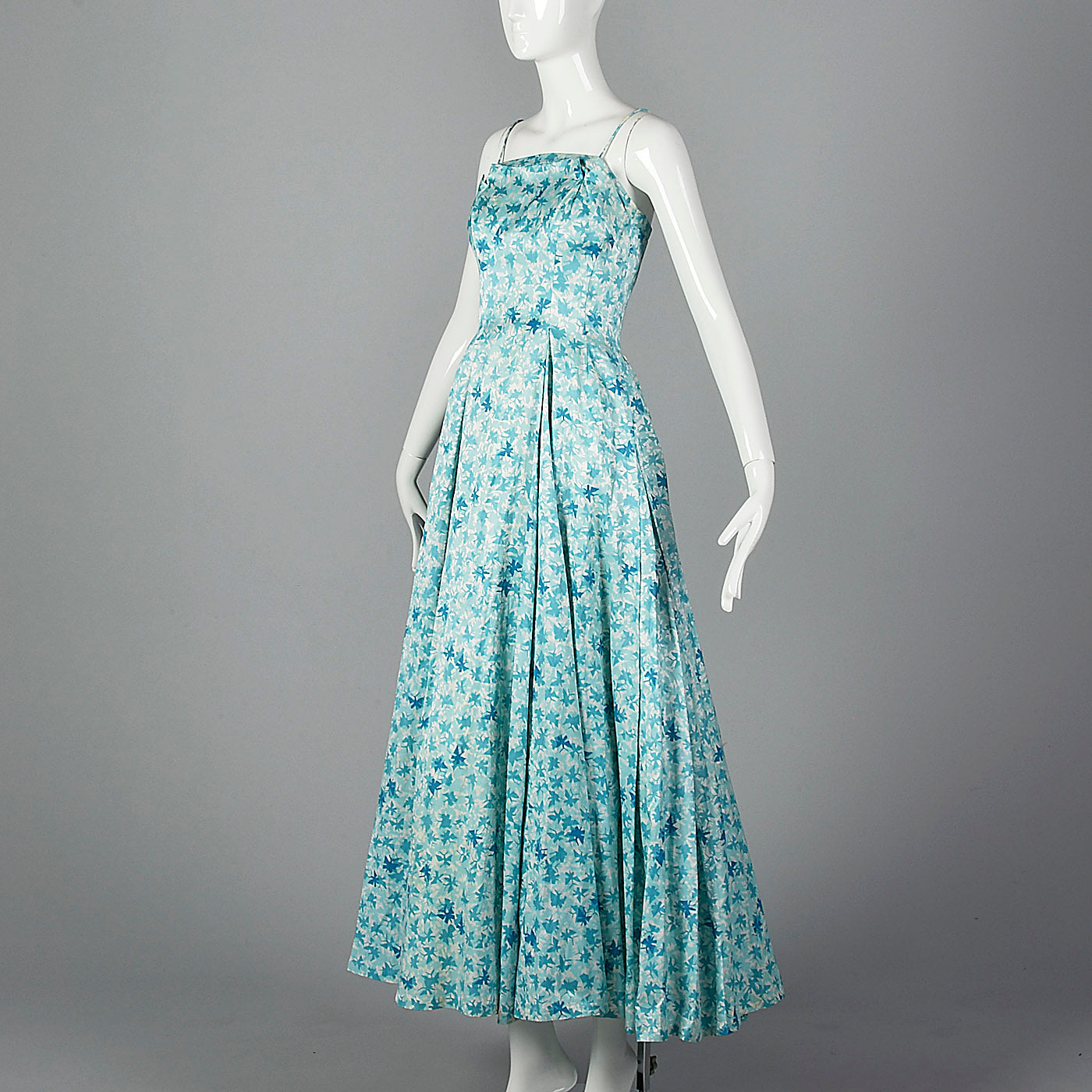 1950s Novelty Butterfly Print Dress
