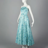1950s Novelty Butterfly Print Dress