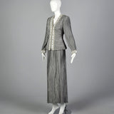 1980s Lillie Rubin Two Piece Cocktail Ensemble