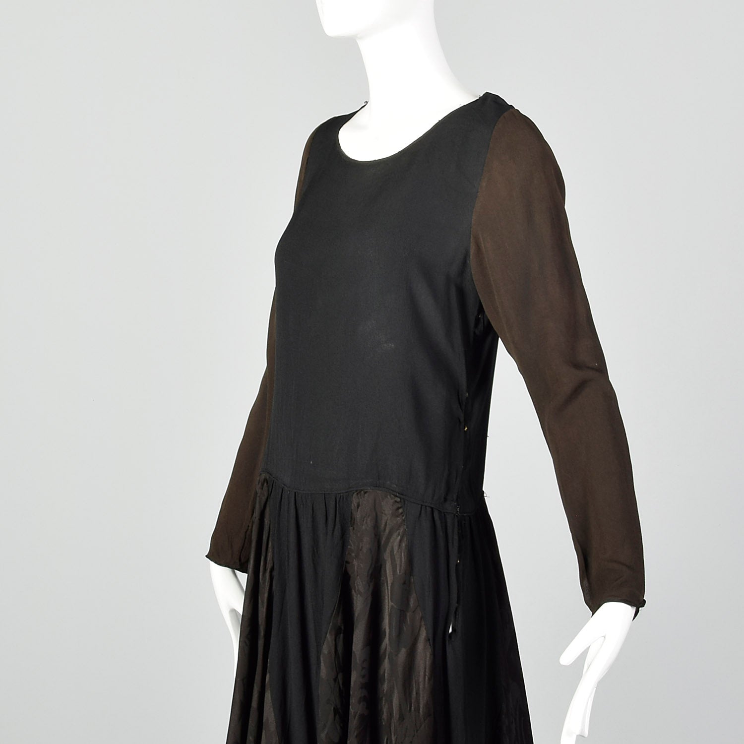 1920s XS Deco Day Dress