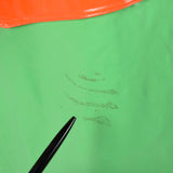 1980s Bill Blass Color Block Raincoat