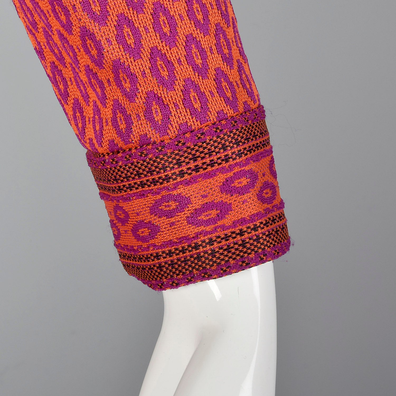 1970s Suzy Perette Victor Costa Raspberry Pink Knit Dress