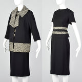 Small Lilli Ann Knit 1960s Three Piece Set