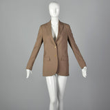 2000s Helmut Lang Tan Blazer