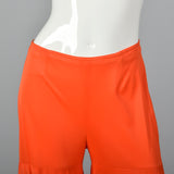 1970s Orange Palazzo Pant Set