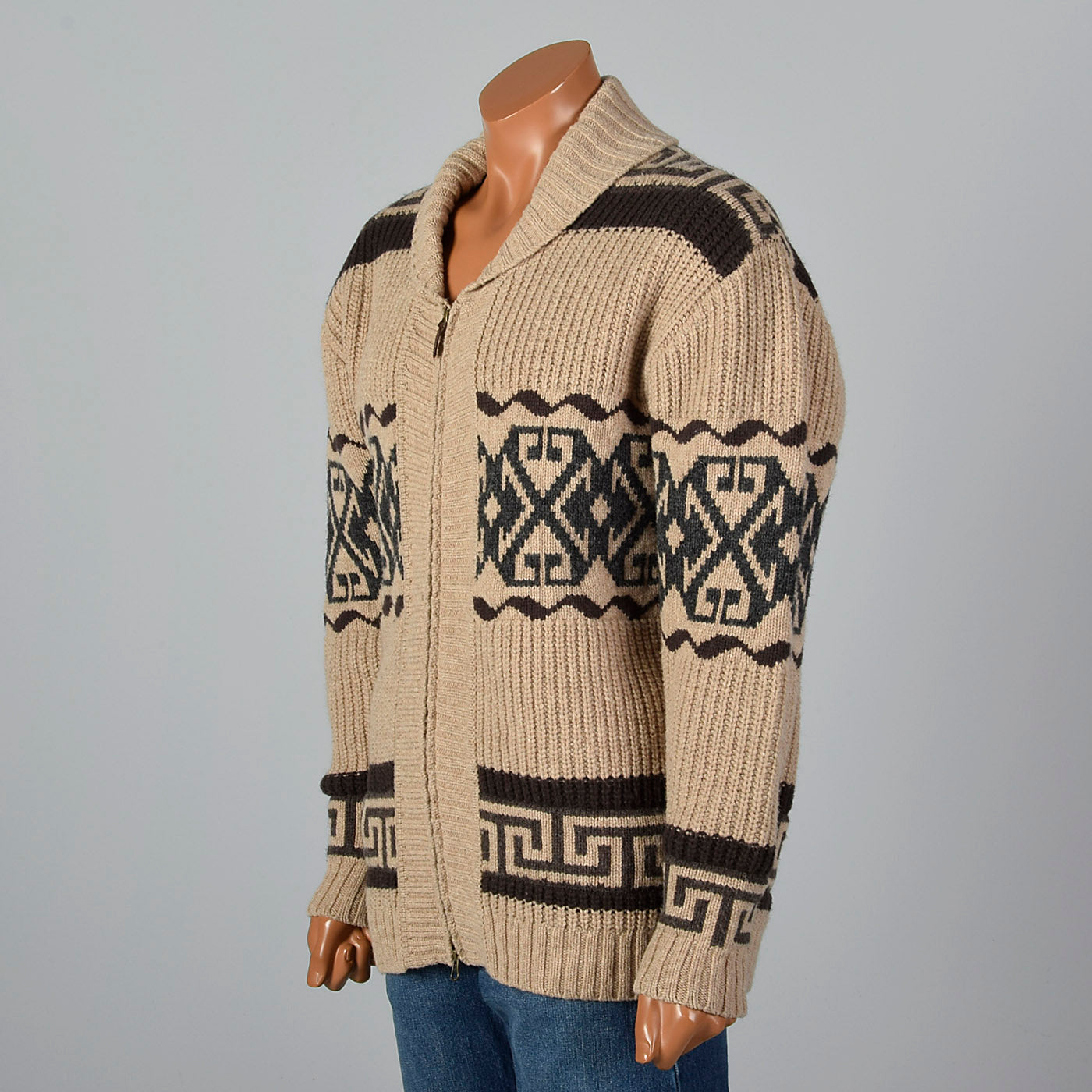 2000s Mens Pendleton Shawl Collar Cardigan