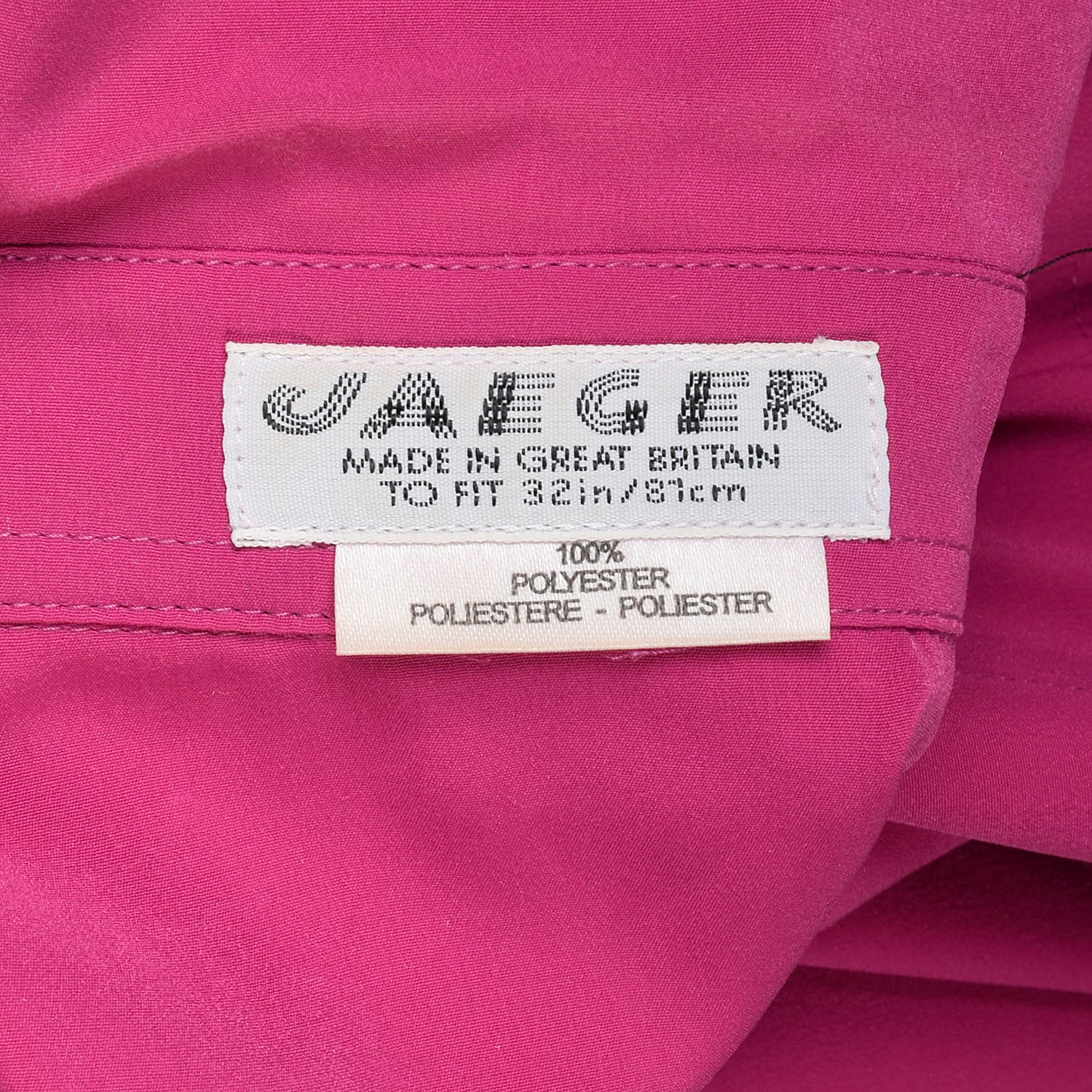 Small 1980s Magenta Jaeger Blouse