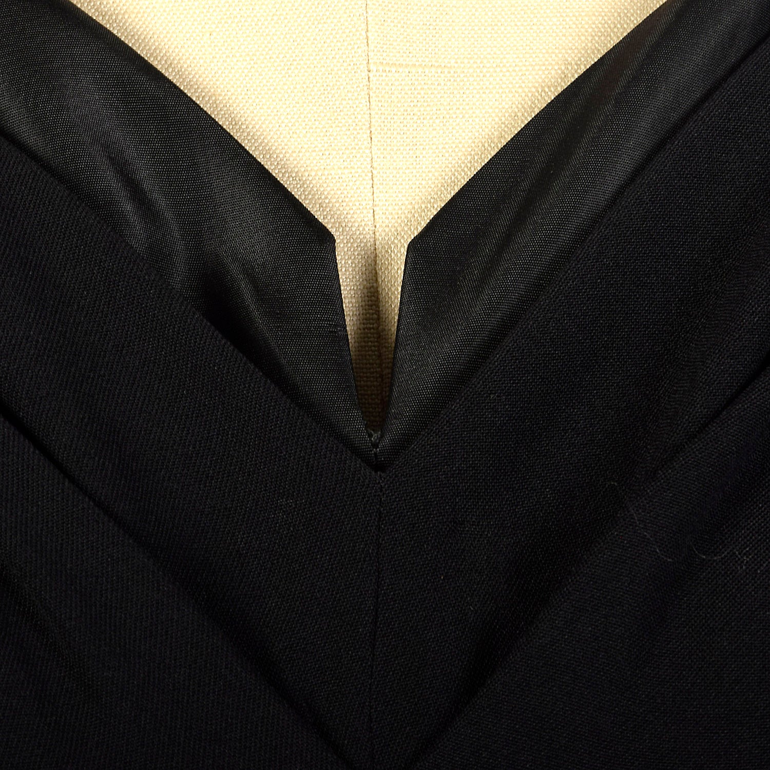 Medium 1960s Black Party Dress