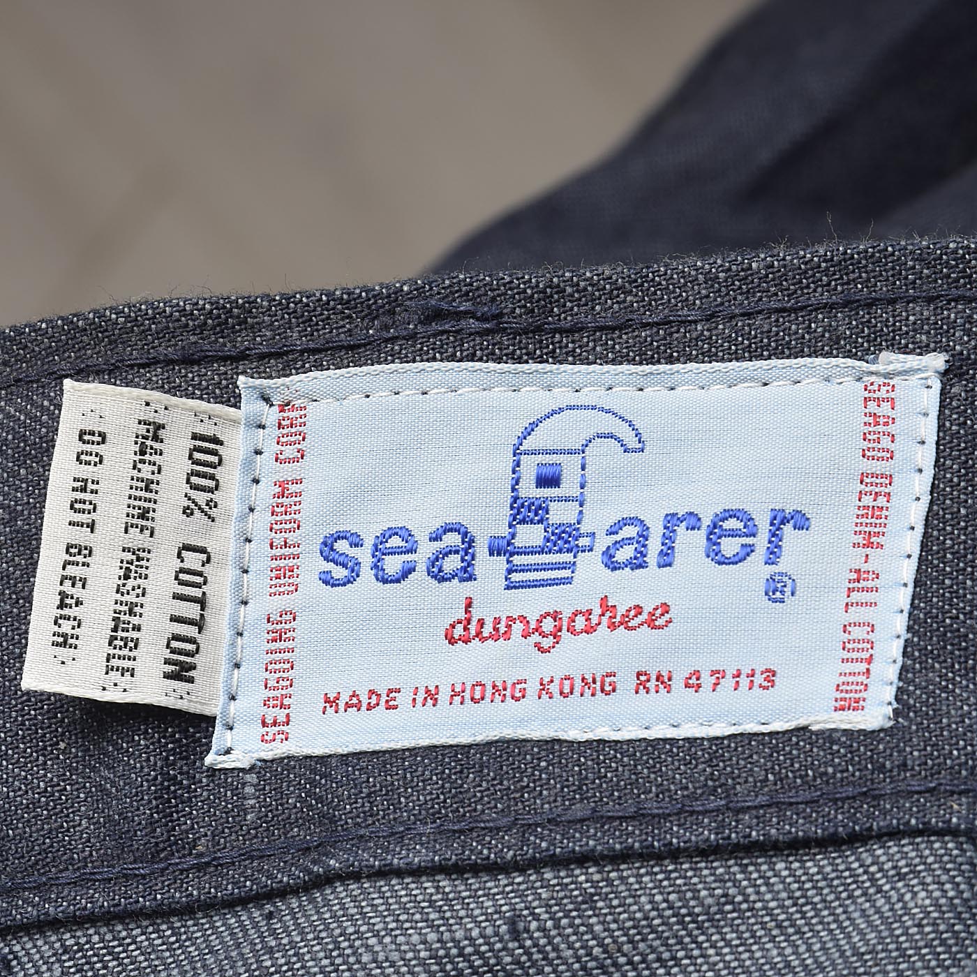 30x34.25 Deadstock Seafarer Jeans  High Waist Indigo Denim