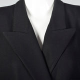 1990s Sonia Rykiel Black Skirt Suit