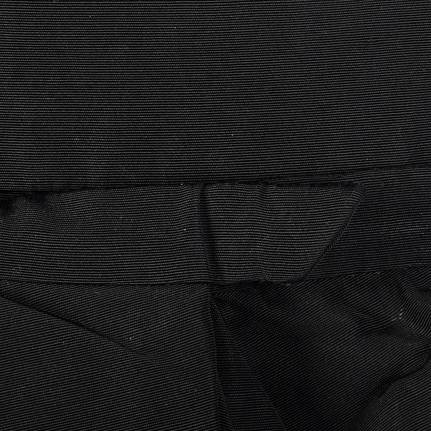 Large 1950s Black Dress and Overskirt