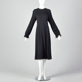 Medium Koos Van Den Akker 1980s Black Tunic