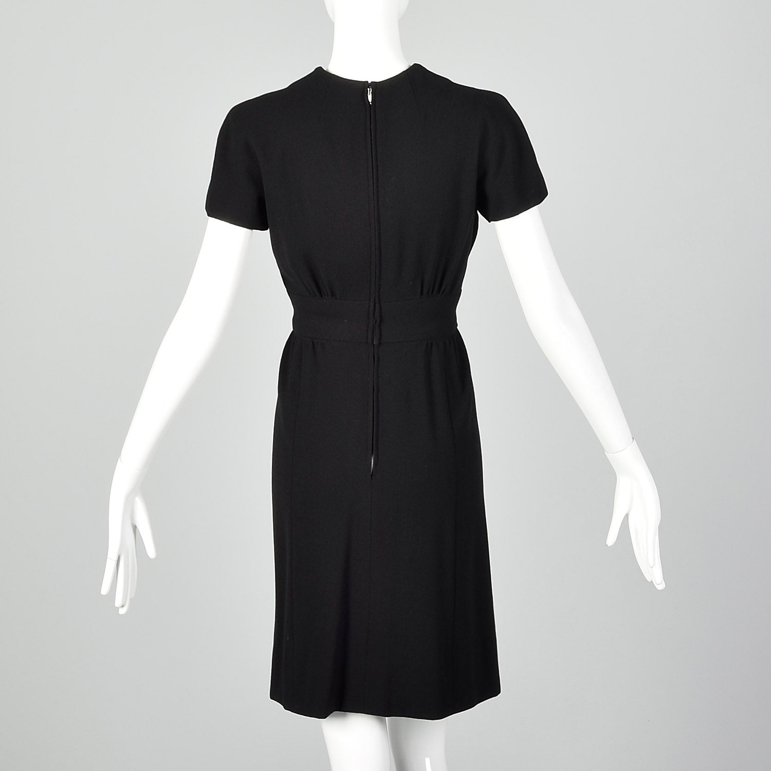 XXS 1960s Little Black Dress