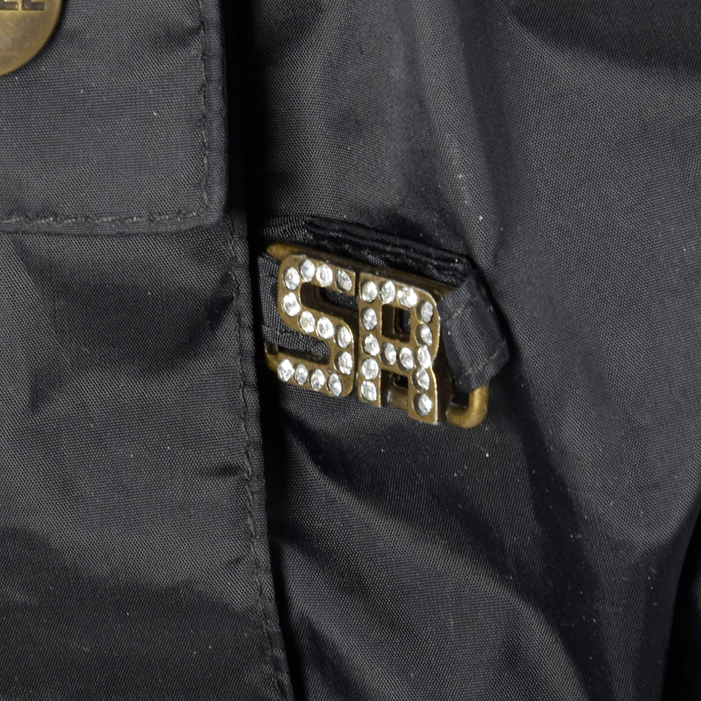 Sonia Rykiel Black Bubble Rain Coat