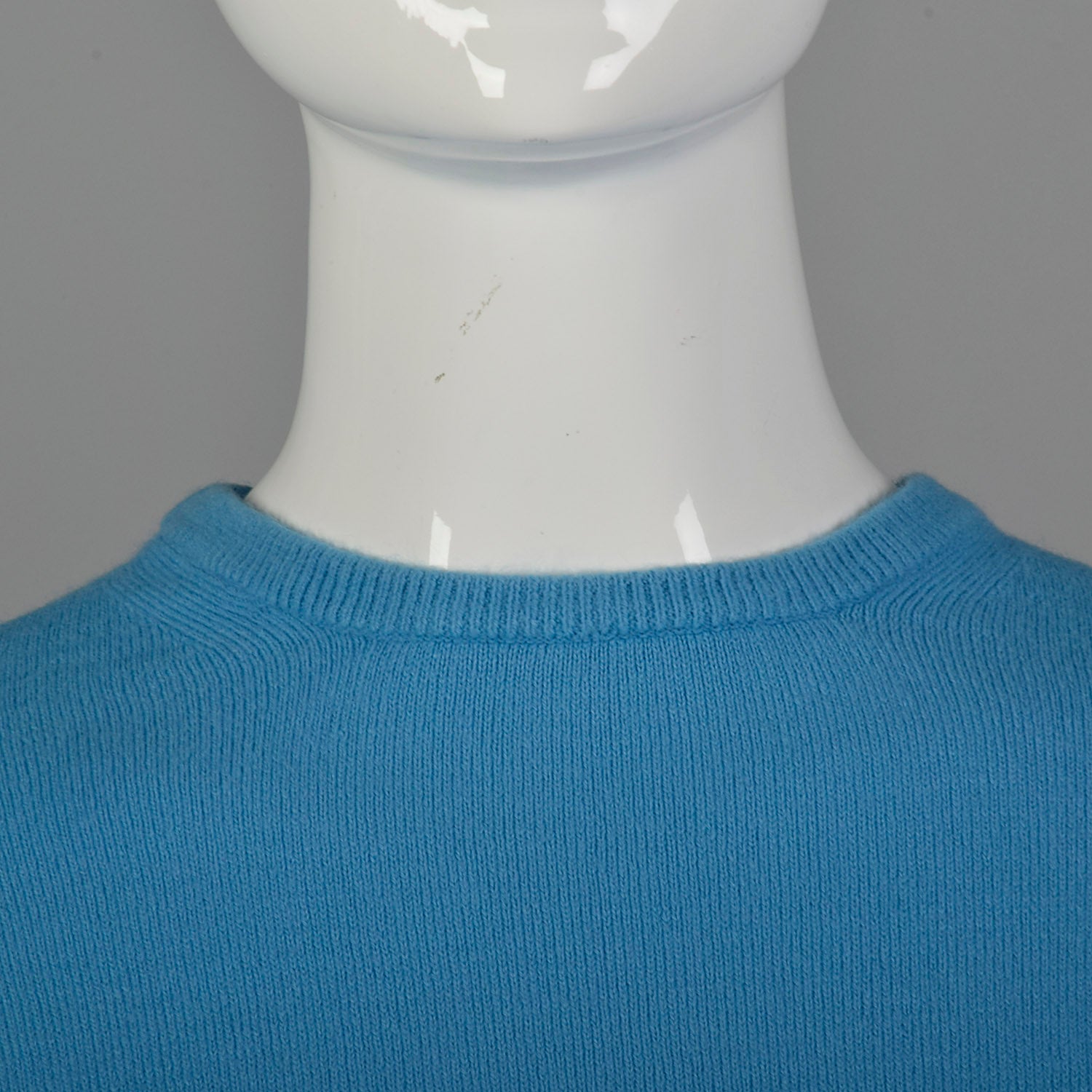 Medium 1960s Deadstock Light Blue Sweater