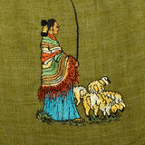 1960s Deadstock Novelty Sheepherder Dress