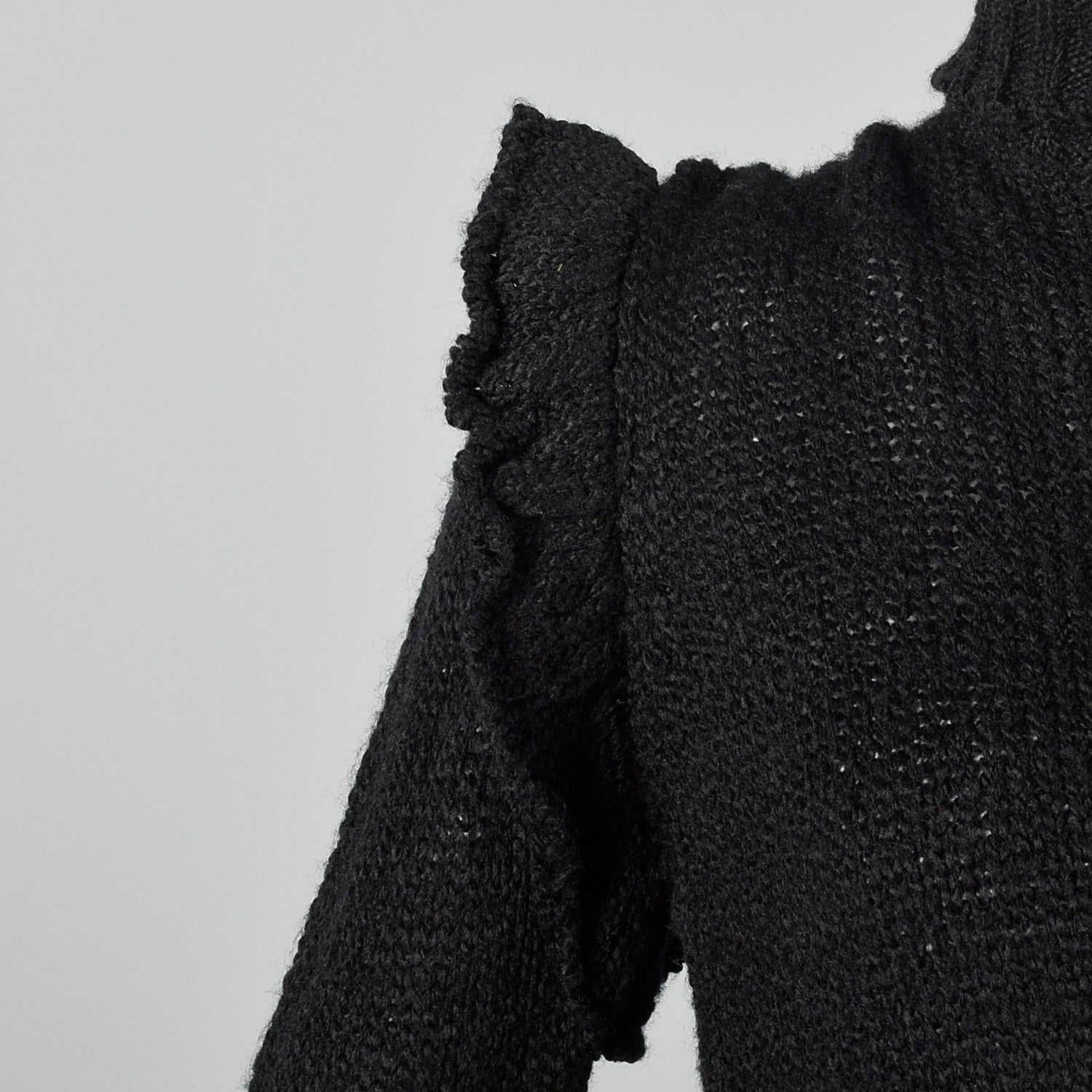 Diane Von Furstenberg Black Turtleneck Sweater