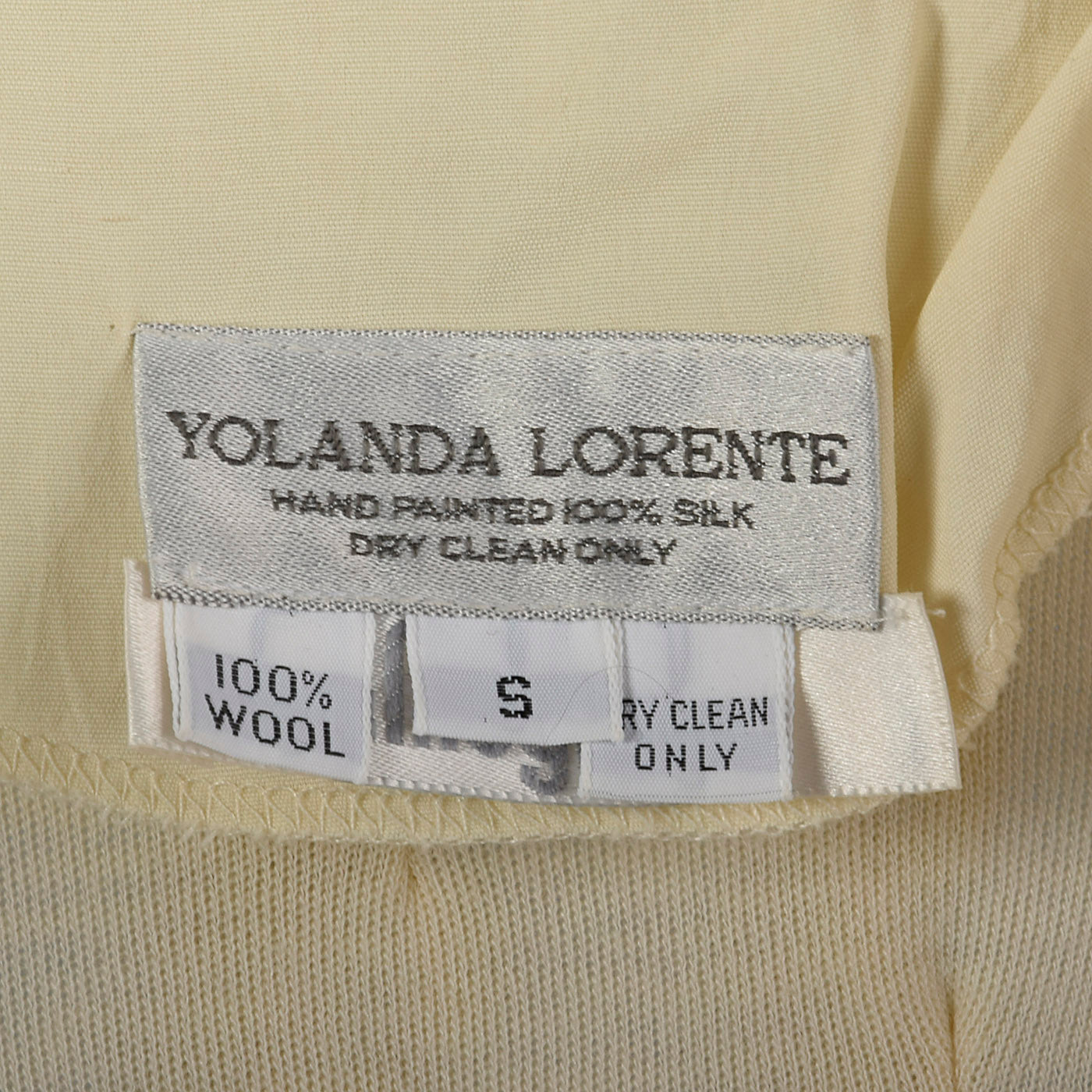 1980s Yolanda Lorente I Magnin Unique Wool Set