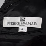 Pierre Balmain Little Black Dress with Lace Bodice
