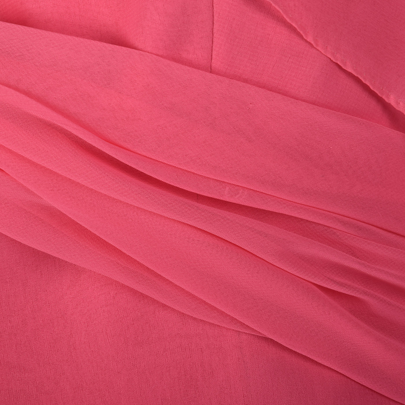1970s Pink Maxi Dress with Sheer Float