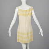 1960s Summer Day Dress with Decorative Eyelets