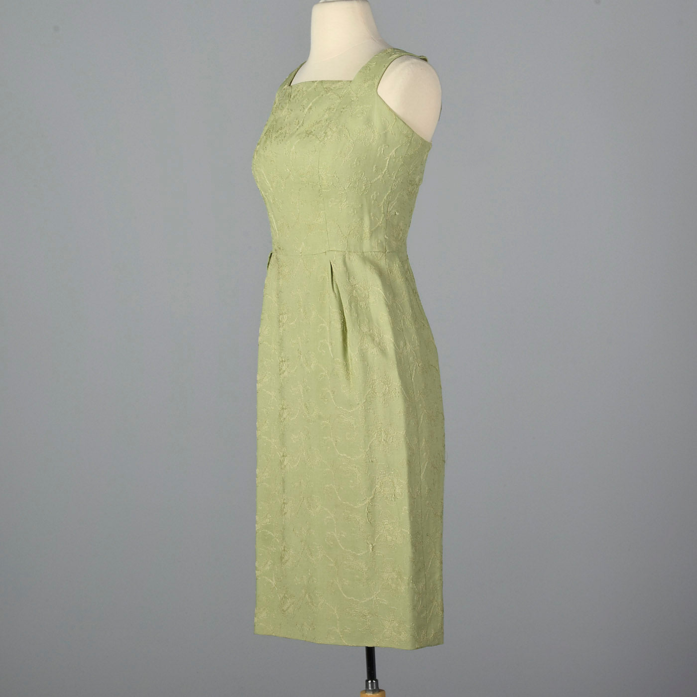 1950s Green Dress with Matching Jacket