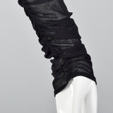 2000s Casadei Black Ruched Top