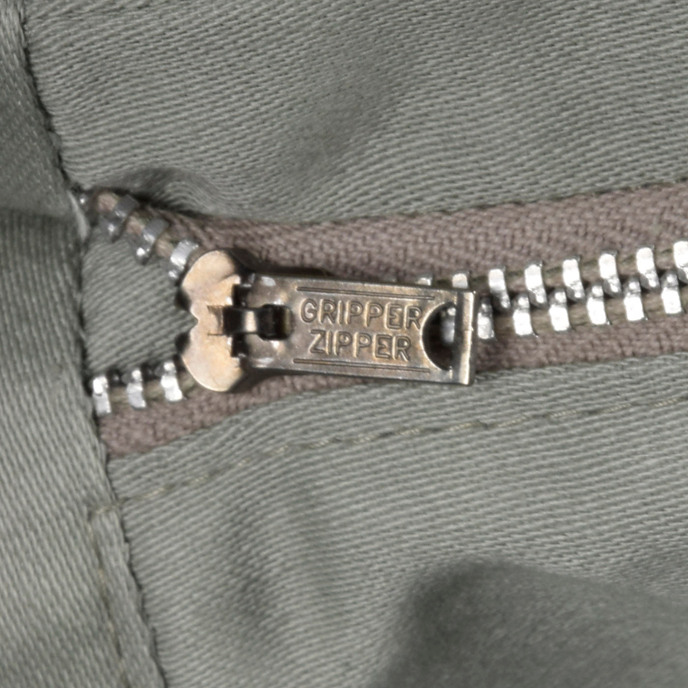 1950s Gray Sanforized Cotton Pants