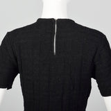 XS-Small 1940s Black Knit Skirt Set