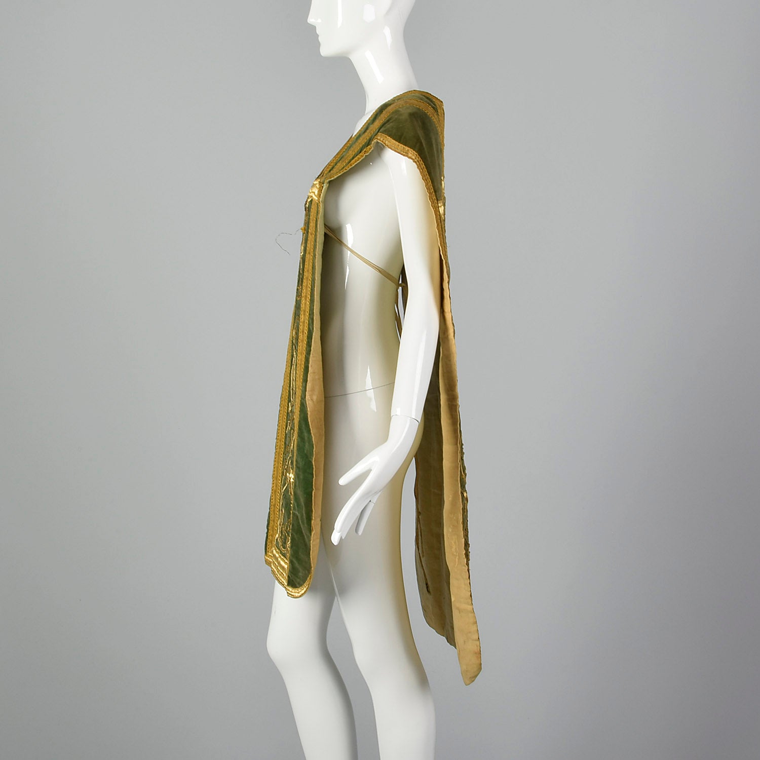 1920s Velvet Ecclesiastical Vestment Tabard
