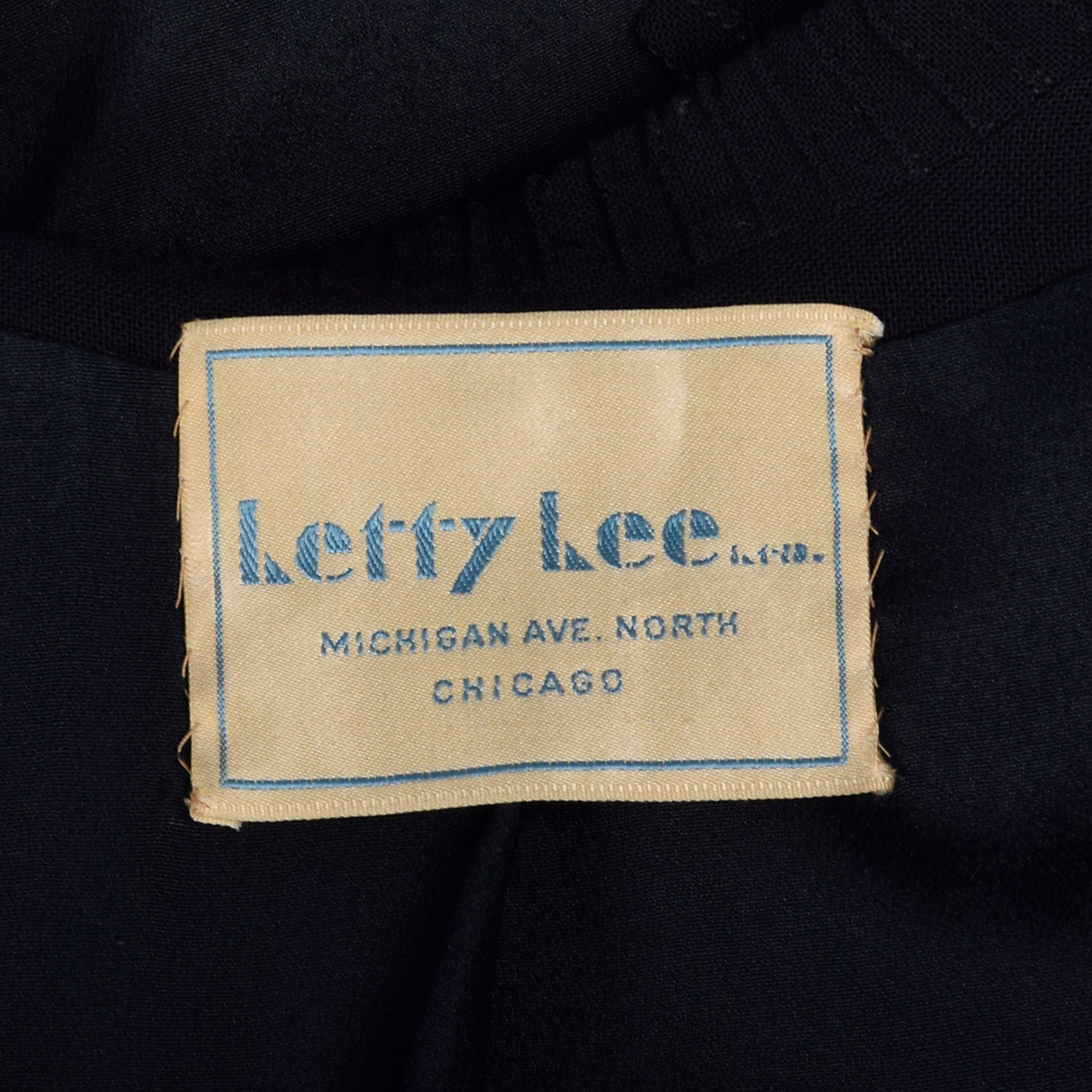 Early 1940s Letty Lee Dress & Jacket Set