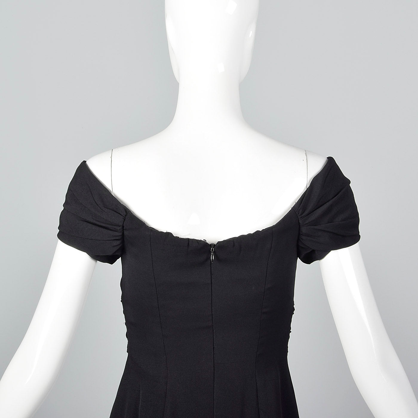 1990s Nicole Miller Off Shoulder Little Black Dress Style & Salvage 1990s Nicole Miller Off Shoulder Little Black Dress Style & Salvage