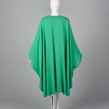 1980s Louis Feraud Green Cape