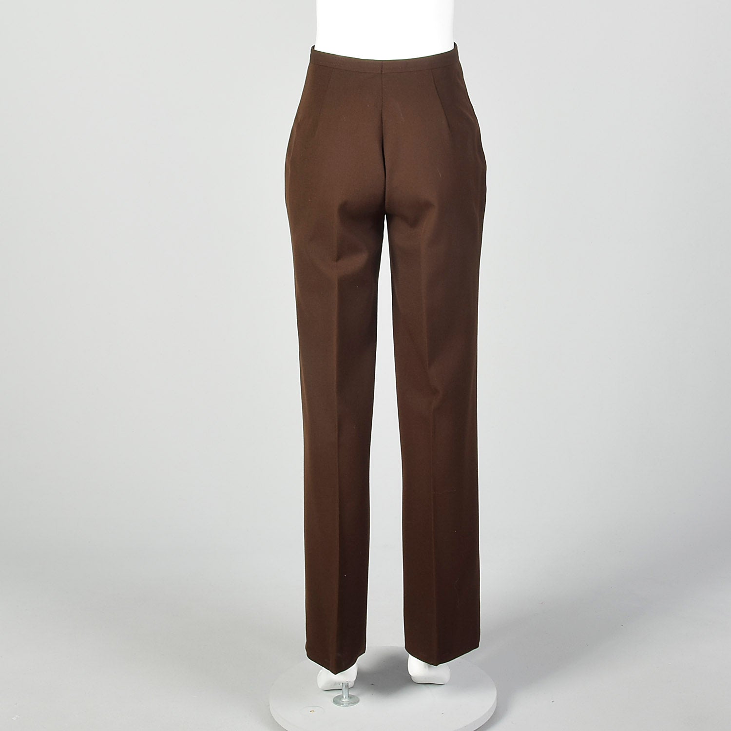 Small 1970s Brown Wide Leg Pants