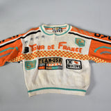 1980s Oversized Bicycle Novelty Sweater