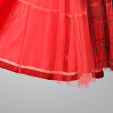 1950s Red Velvet Coat Dress with Mink Collar