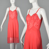 1960s Vanity Fair Bright Pink Slip