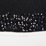 1960s Black Sleeveless Sweater with Beading
