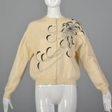 1950s Beaded Cashmere Cardigan
