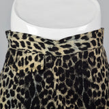 1950s Leopard Print Shorts