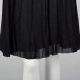 1960s Party Dress with Gold Sequin Bodice