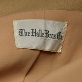 Small 1950s Tan Wool Skirt Suit