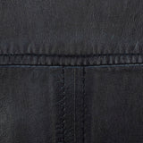 Medium Hugo Boss Cafe Racer Dark Navy Leather Jacket
