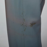 Large 1950s Hollywood Waist Blue Pants